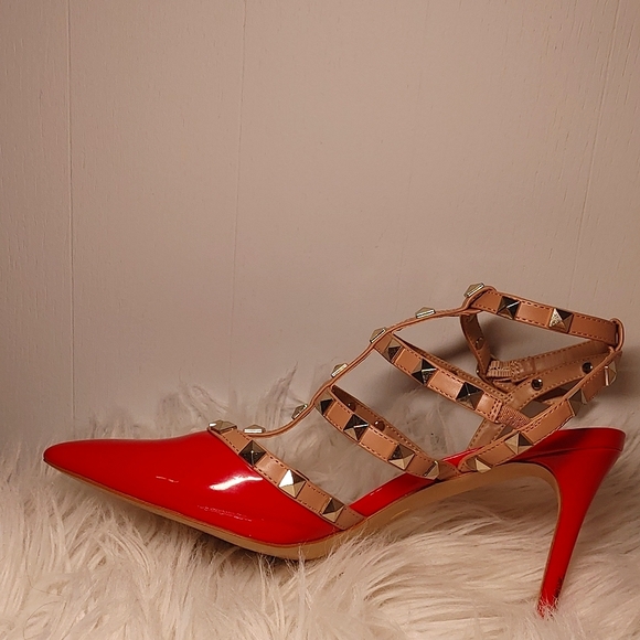 Mix No. 6 Studded Point Toe High Heels 9.5 - Picture 2 of 16